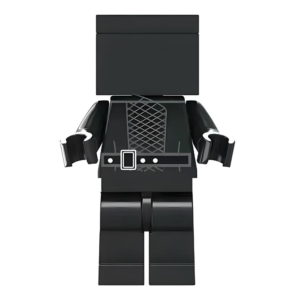 Assembling Educational Building Block Wn Toilet Man Series Audio Man Monitoring Man Tv Man Doll Building Block Toy