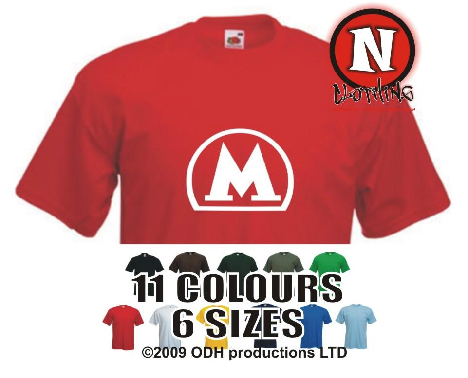 Moscow metro T-shirt subway underground mass transit Russian tee teeshirt