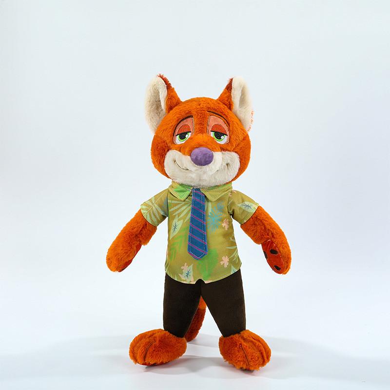 Zootopia Nick And Judy Plush Toys With Pp Cotton Fill For Kids And Collectors
