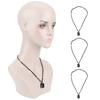4Pcs Adjustable Rope Stone Pillar Pendant Protection Amulet Amulet Pendant Necklace  For Women