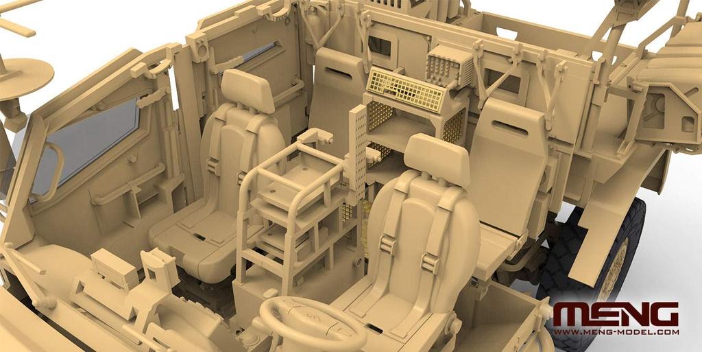 MENG Model British Armored Vehicle Husky TSV Plastic Model MVS009 1/35