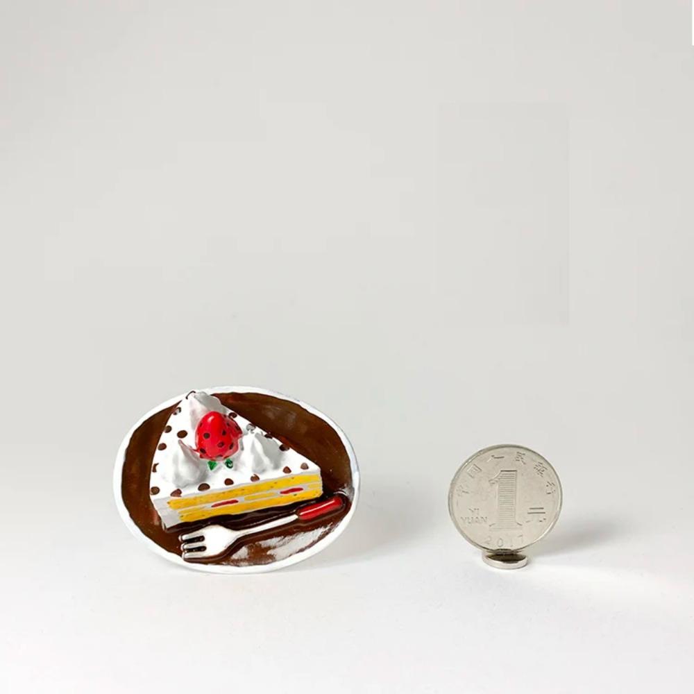 Teekanne Tee 3D Kühlschrankmagnete Kuchen Keks magnetische Kühlschrankpaste Kinder Früherziehung Magnetpaste Heimdekoration