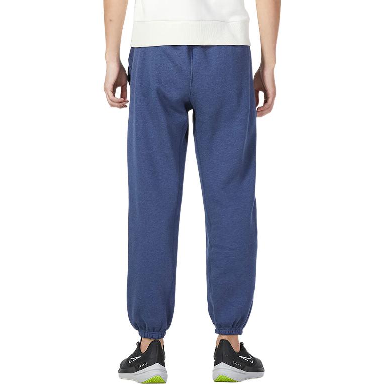 Nike Solid Color Logo Joggers With Elastic Waist Men Bottoms Blue FB1834-410