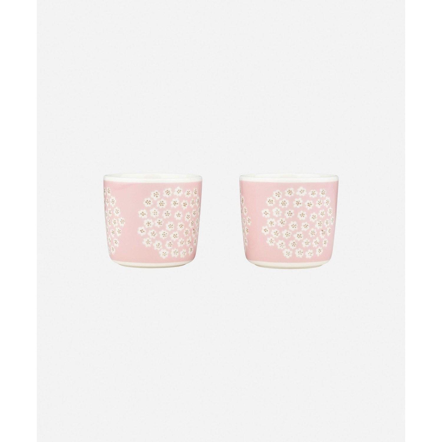 Marimekko Puketti coffee cup set (without handle) 200ml white fashion accessories other accessories.