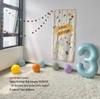 Retro Cartoon Birthday Backdrop for Kids' Party - First Birthday Decor