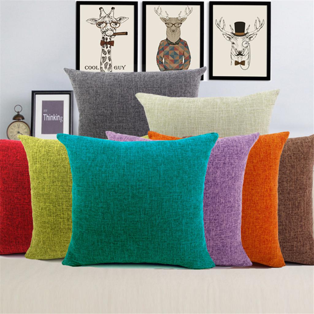 cheap orange pillows