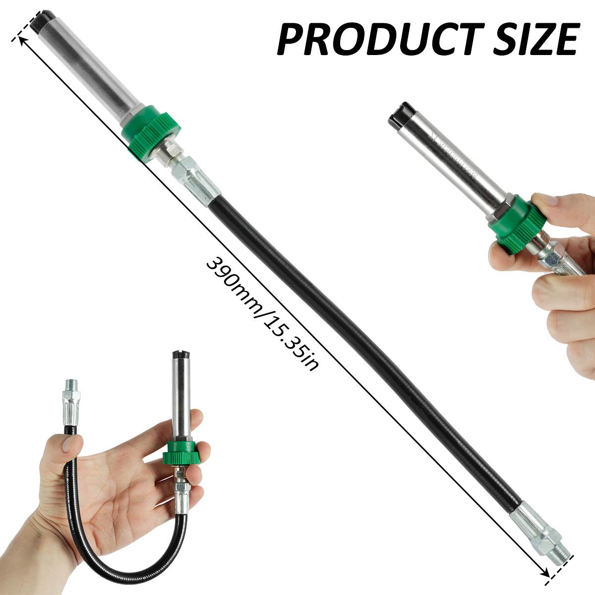 

Automotive Grease Coupling High Pressure Butter Grease Lock Clip Grease Nozzle Hose Kit Sturdy No-Leak Upgraded Oil Change Tool
