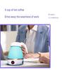 Portable Folding Silicone Electric Kettle with 304 Stainless Steel, Auto Power Off, Anti-Dry Burning - Ideal for Travel, Home, or Dorm Use