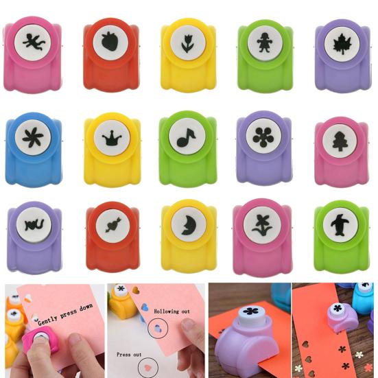 1Pc Mini Scrapbook Punch Handmade Cutter Printing DIY Paper Hole Puncher