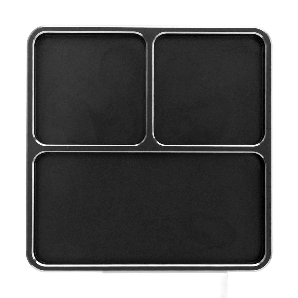 Metal RC Screw Tray Aluminum Alloy Screw Fitting Disk RC Repair Tool for RC Car Boat Model Airplane