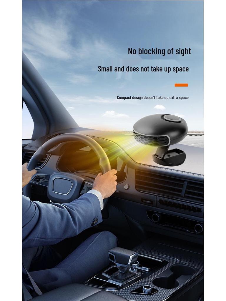 Multifunctional Car Heater and Defroster: Rapid Interior Heating and Defogging Hot Air Blower