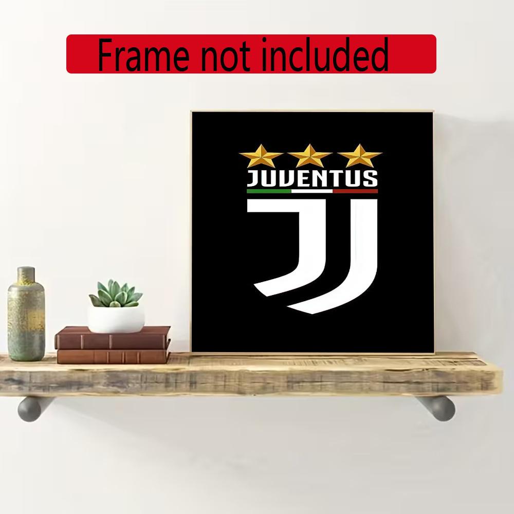 Juventus 5D Round Diamond Painting Kit Diamond Embroidery Painting Rhinestones Mosaic Frameless Handwork Decoration Arts