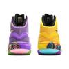 LiNing Blade 4 Super Dog Basketball Shoes Men Sneakers Purple Yellow ABAT139-8