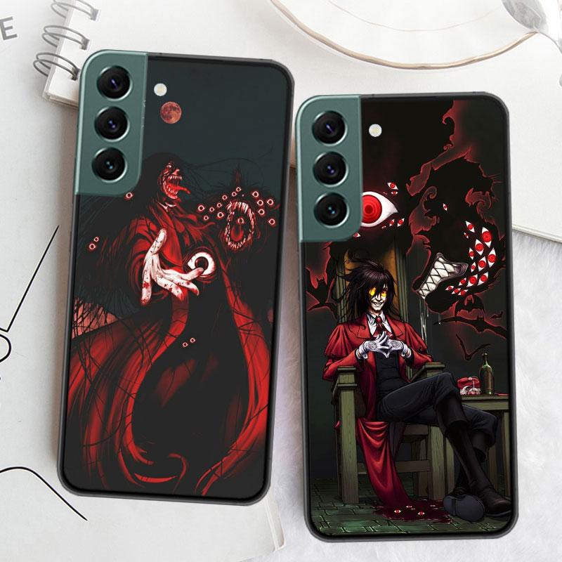 Alucard Helsing Phone Case For Samsung Galaxy S22 S25 Ultra S21 S10 Plus S26 Edge S20 S23 S24 FE Cover Silicone Soft TPU Cle