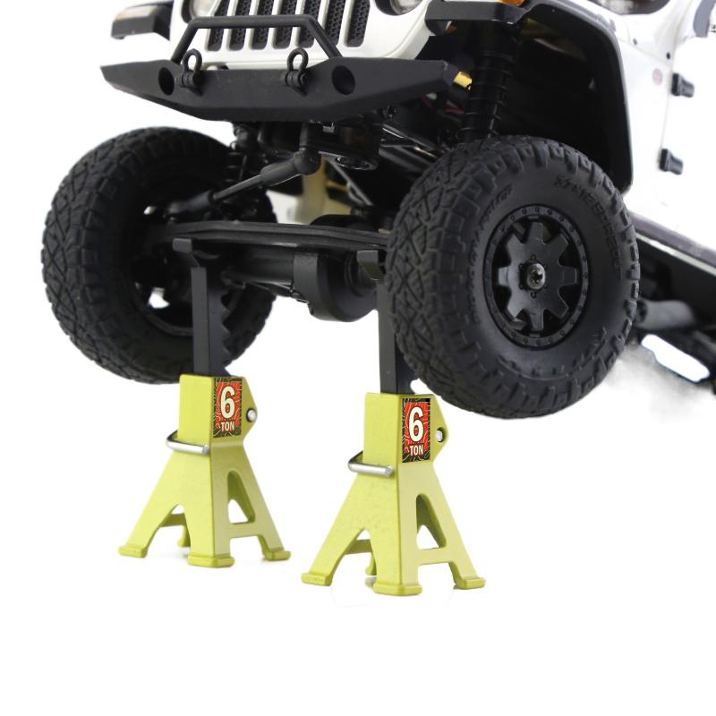 1PCS Car Scale Jack Stands Lift Pair Rack Tire Change Tool For 1/24 1/18 Size