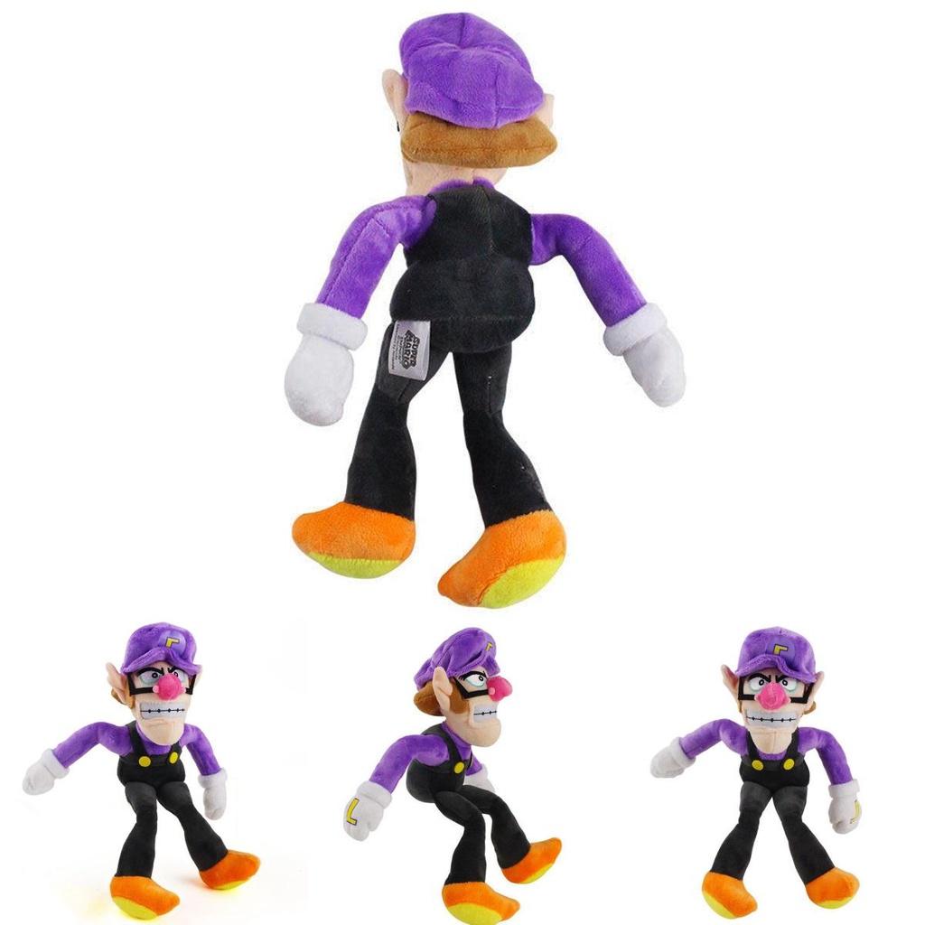 Charming Super Mario Bros Plush Dolls Wario And Waluigi Perfect For Gift Giving