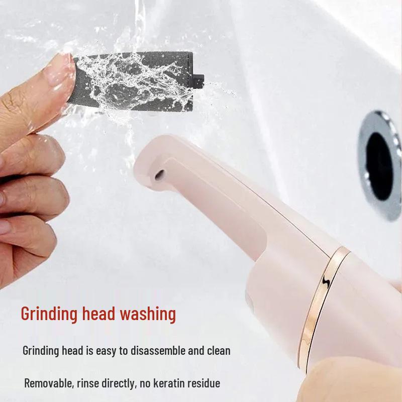 Electric Foot File with Light: Automatic Callus Remover & Foot Grinder