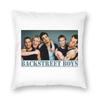 Federa Cuscino Quadrata Backstreet Boys Poliestere Lino Velluto Fantasia Zip Decorativa Copricuscino da Letto Vendita all'Ingrosso