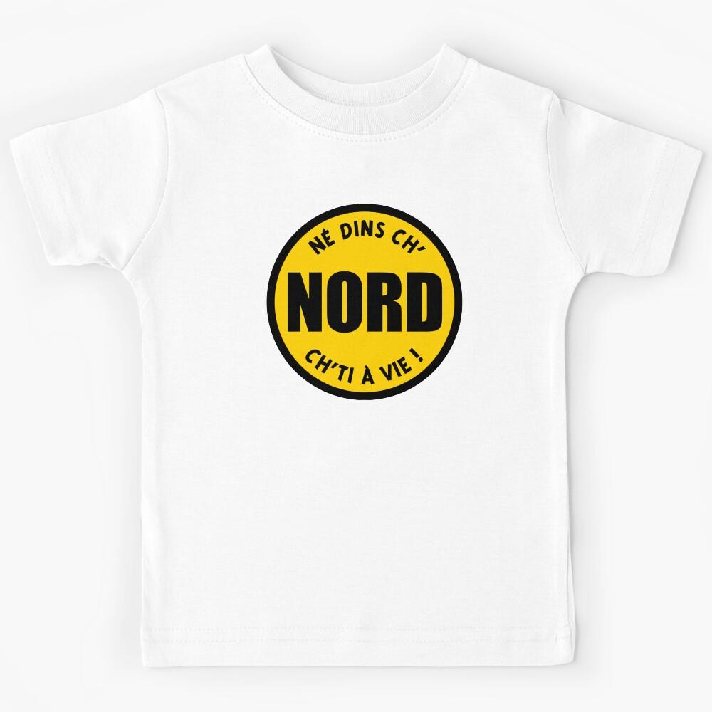 Born in ch NORD, Ch ti for life! Kids T-Shirt 110