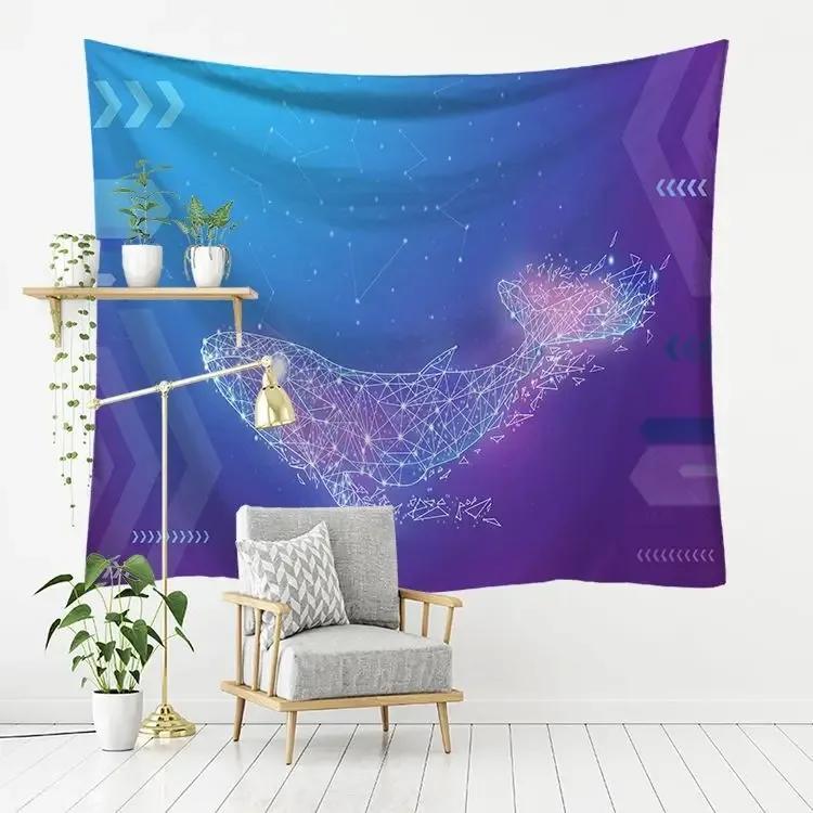 Гобелен с рисунком морского кита — фото 14