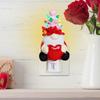 Valentine's Day Gnome Night Light Valentine's Day Decor Gnome Hugs Heart Atmosphere Light Plug Design Bedroom Night Light For