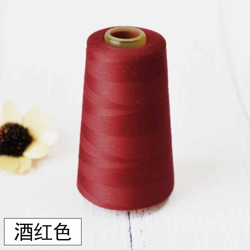 High Quality Large Roll 402 Sewing Machine Thread 3000 Yards Pagoda Thread Color Thread Ball Household Polyester Hand Sewing Thread Needle Thread