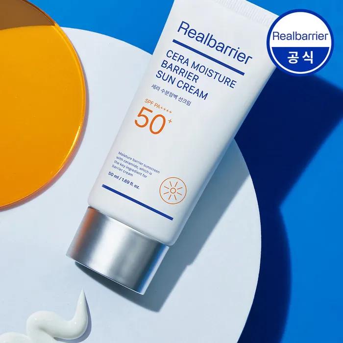 

Real Barrier Солнцезащитный крем Cera Moisture Barrier 50 мл SPF 50+ PA++++
