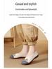2025 Women's Soft-Soled Non-Slip Flat Shoes for Middle-Aged & Elderly