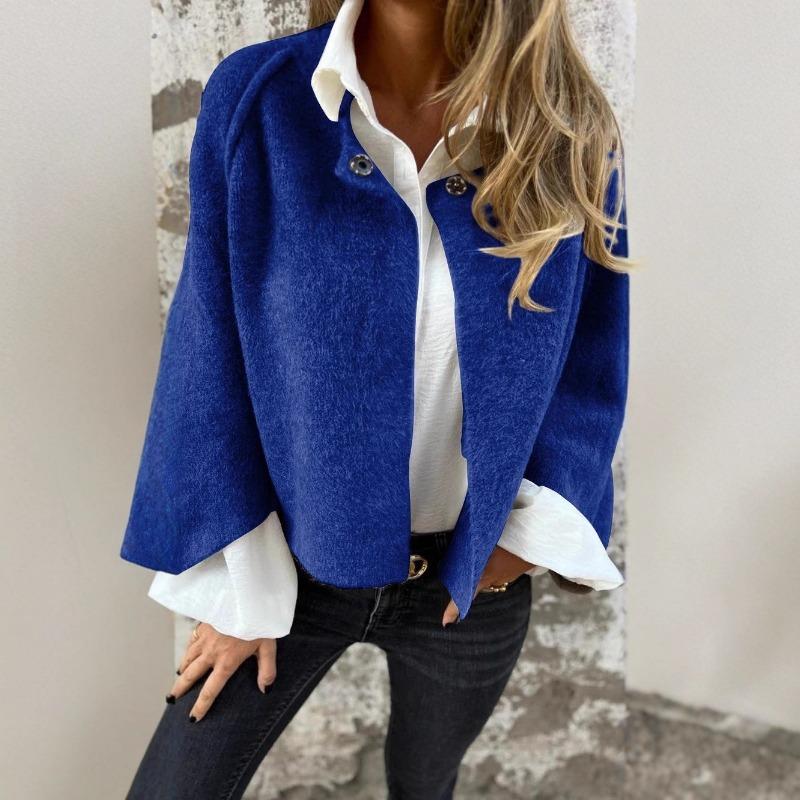 Loose Short Long Sleeve Coat For Autumn Winter