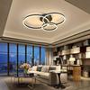 LED Ceiling Light - NETTLIFE - 82 Cm - Dimmable 74 W - 3 Rings - Remote Control