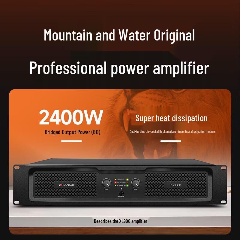 SANSUI KF215 Professional Dual 15-inch KTV Speaker Set CN plug (adapter included)