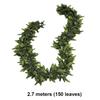 Real Touch Realisticl Green Garland Pine Needles Artificial Pine Tree Decor  Outdoor
