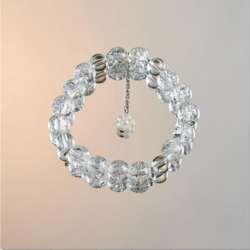 Moana deep sea blue bracelet, original gradual change niche blue sea fishtail starfish glazed bracelet