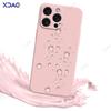 Cute Phone Cases for iPhone 15 Pro Max Plus iPhone15 15Pro 15Plus 5G Full Soft Luxury Square Liquid Silicone Back Cover
