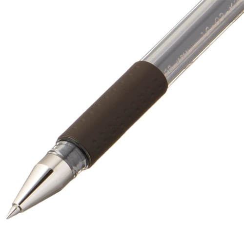 Mitsubishi Pencil Gel Ink Ballpoint Pen Signo Ultra Fine Brown Black 0.28mm UM15128.22 [Set of 3]