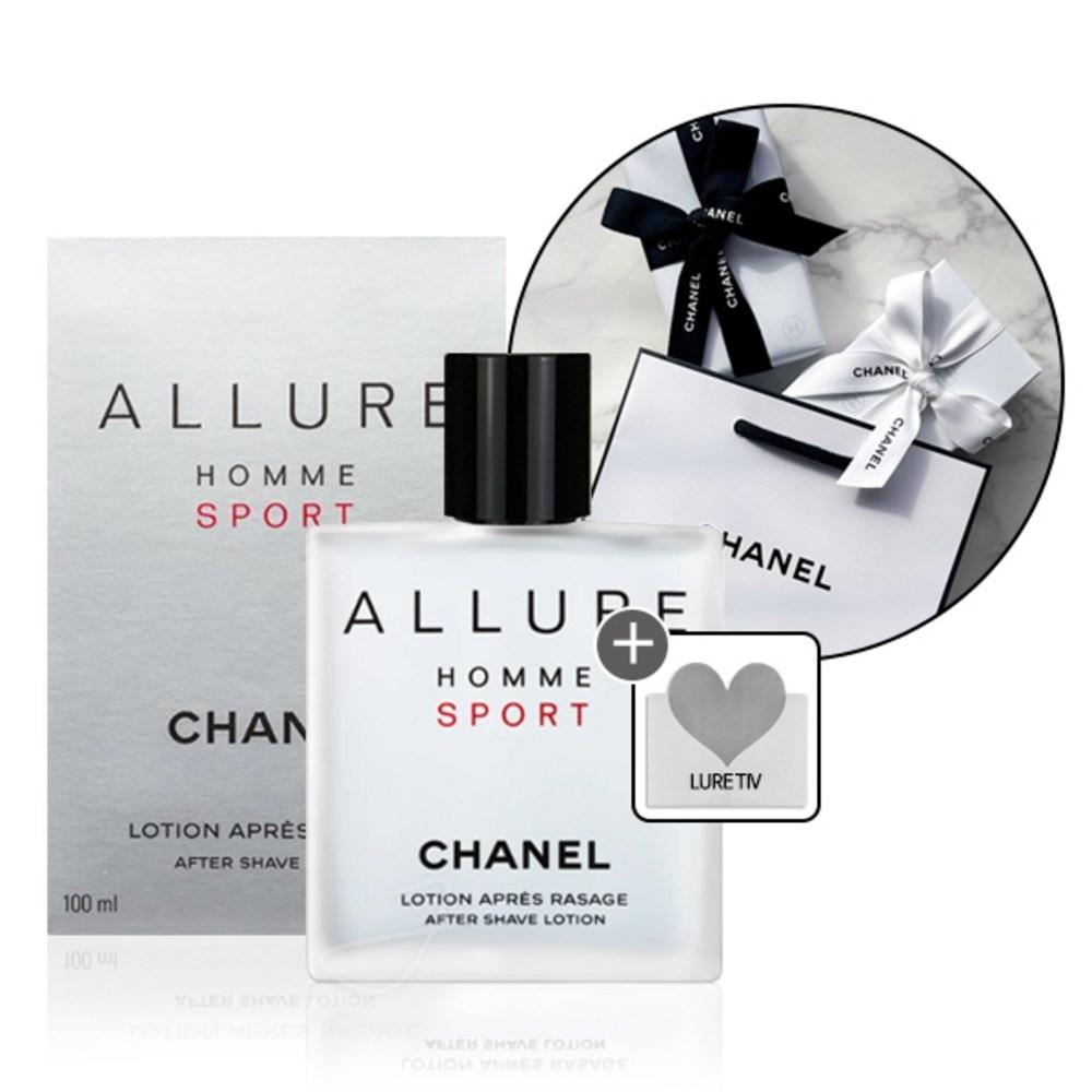 

Chanel Men s Allure Homme Sports After Shave Lotion 100ml + Rochaché, 1 piece