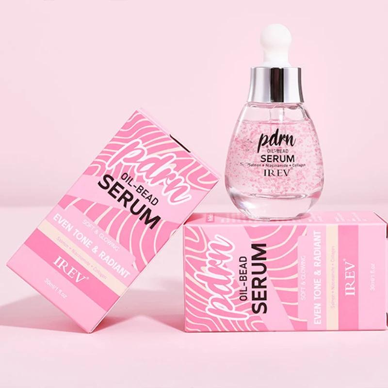 Salmon DNA PDRN Pink Oil-bead Serum Collagen Niacinamide Glow Radiant Serum Hydrating Moisturizing Korean Skincare