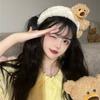 Headband Headwear Width Hair Hoop Cartoon Plush Headband Women Hair Accessories Wash Face Hair Band