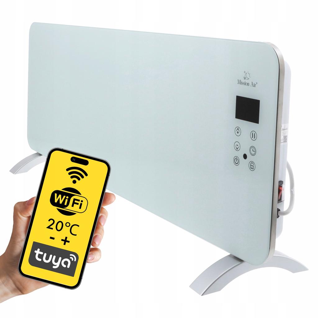 Porto Wifi 2000W Bílý konvektorový ohřívač