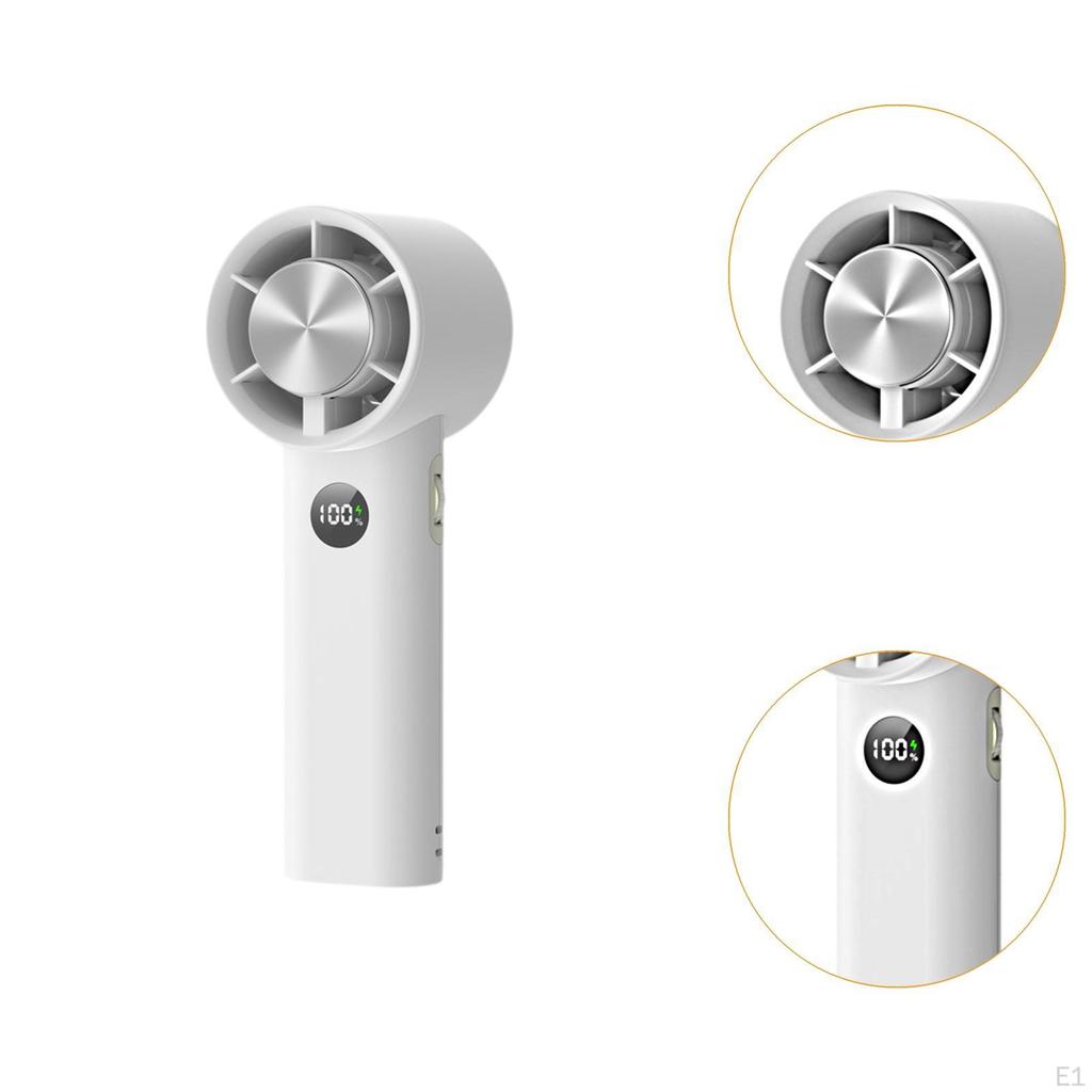 Mini Cooling Fan Portable Handheld 100 Speed Adjustable Small Personal for Home