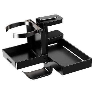 Foldable Desk Mount Cup Shelf Adjustable Organizers for Kitchen Office Home Use