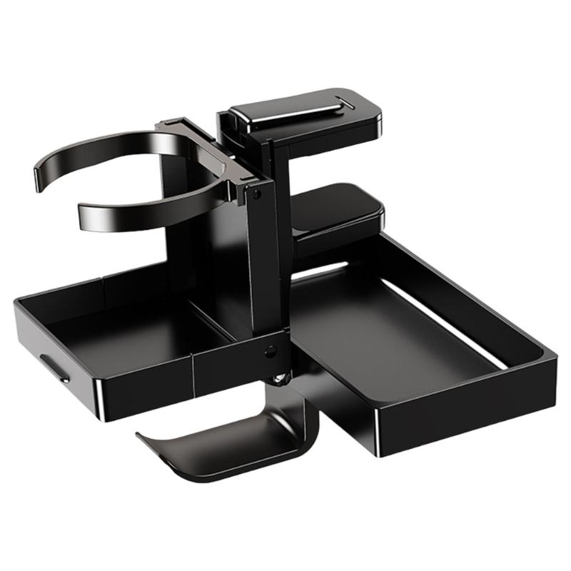 

Foldable Desk Mount Cup Shelf Adjustable Organizers for Kitchen Office Home Use 1