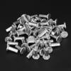100pcs GB867 M4 Flat Head Aluminum Rivets Flat Head   Rivet (M4 * 10)