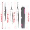 Ultra-Fine Cell Pimples Blackhead Clip Tweezers Beauty Salon Remover Acne Needle Blackhead Deep Cleaner Clip Face Skin Care Tool