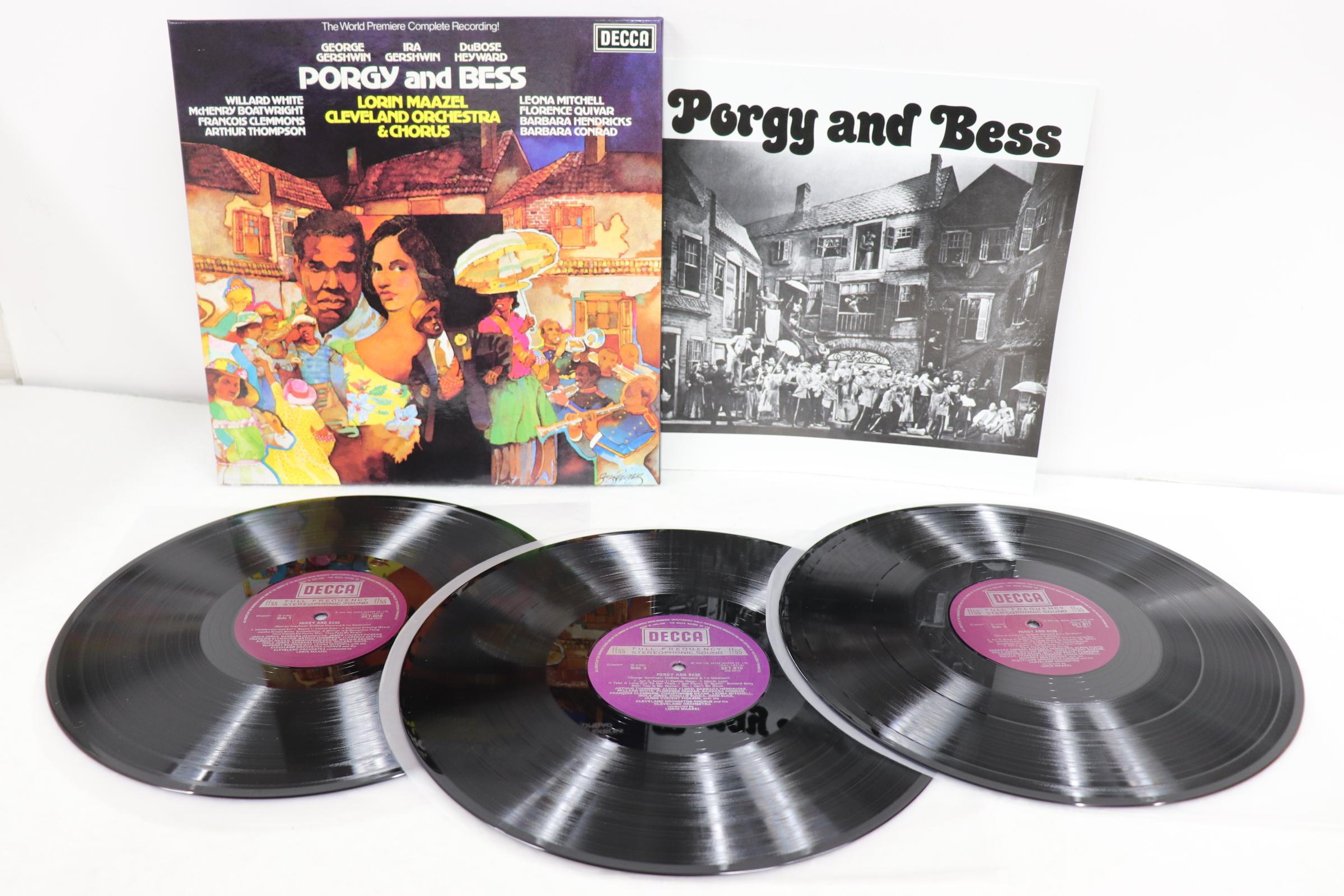 

LP Record GEORGE GERSHWIN - Porgy And Bess SET60911 DECCA US Classical Used