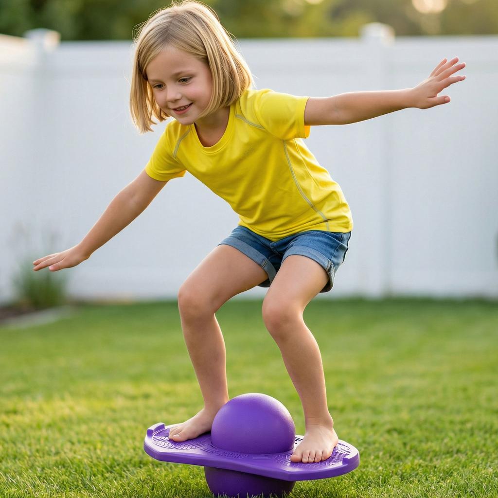 Bouncing Ball For Children, Adult Balance And Fitness Exercise Ball, Elastic Ball Toy, Kindergarten Children's Jumping Ball