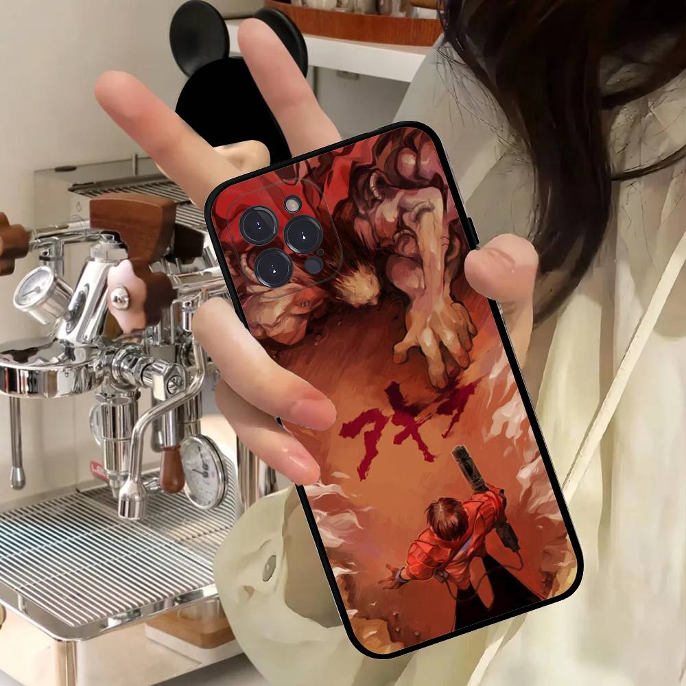 AKIRA ANIME CARTOON Phone Case For IPhone 17 16 15 14 11 12 13 Mini Pro XS Max Plus Funda Shell
