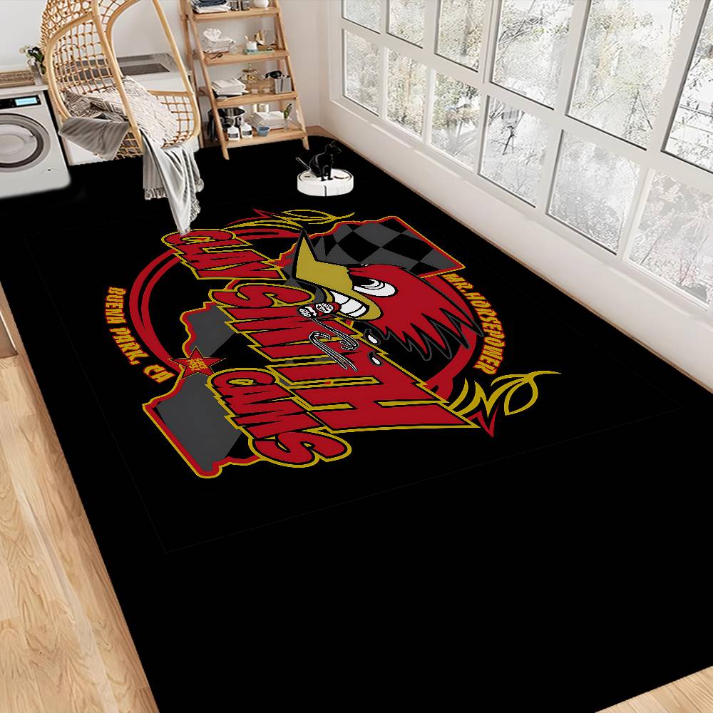 Mr H-Horsepower Room Mats Nordic Style Home Doormat Bathroom-Toilet Mats Bedroom Hotel Decor Mat