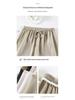 Women's Satin High-Waisted Acetate Wide-Leg Pants - Sun Protection Cool Ice Silk Drape for Short People