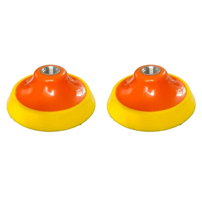 Sanding Pad Flocking Sandpaper Disc With Universal Adhesive Backing Pad For Stone Grinding And Polishing Tasks